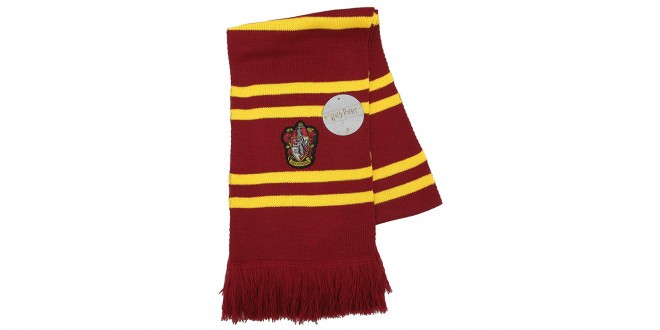 Bufanda de la casa Gryffindor de la película Harry Potter