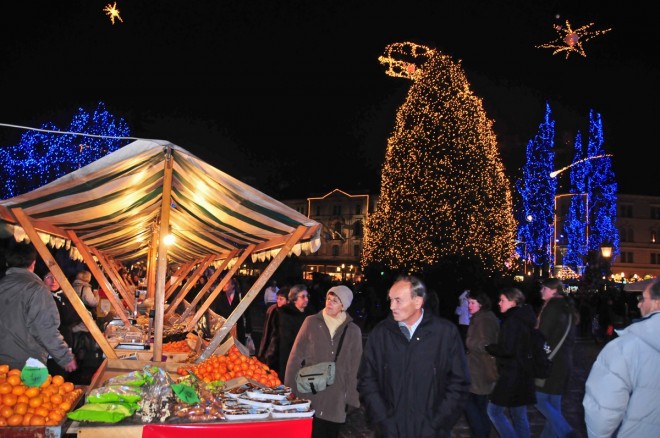 Mikulášský jarmark (Foto: Návštěva Lublaně)