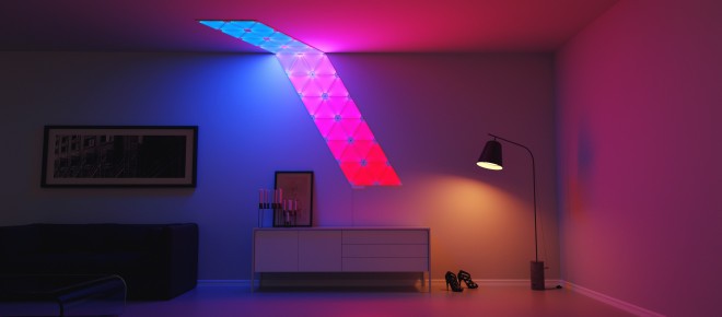 Panele ścienne LED Nanoleaf