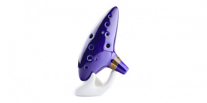 El instrumento de juego Ocarina de los juegos de Zelda.