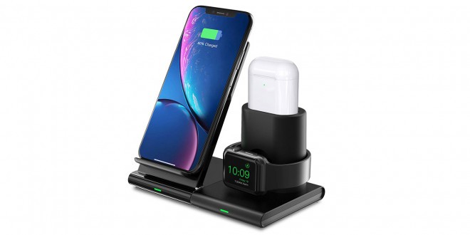 Seneo 3v1 polnilna postaja za Apple