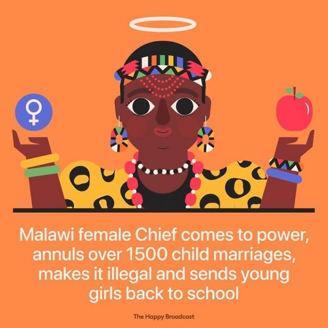 In Malawi hat Häuptling Theresa Kachindamoto mehr als 1.500 Kinderehen annulliert.