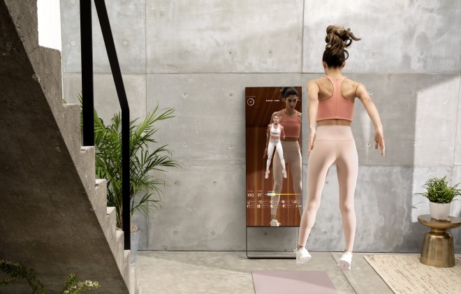Lo specchio da allenamento Mirror