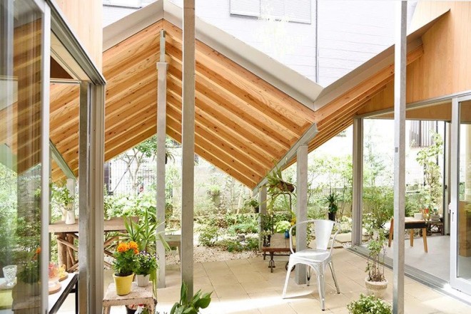 »Terasaki House«, Japonska (Ryue Nishizawa)