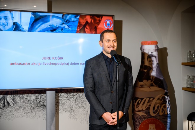 Jure Košir, ambassador of the 1TP5 project Always support a good cause.