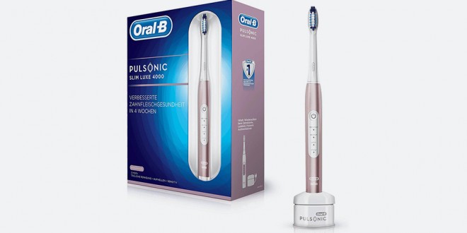 Električna zobna ščetka Oral-B Pulsonic Slim Luxe 4000
