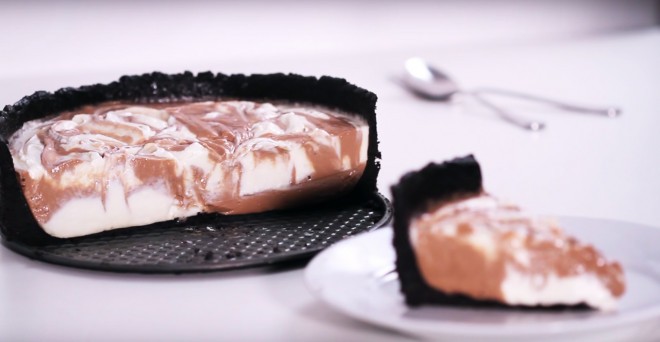 Nutella cheesecake bez pečenia