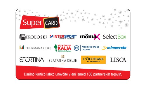 Darilna kartica SuperCard