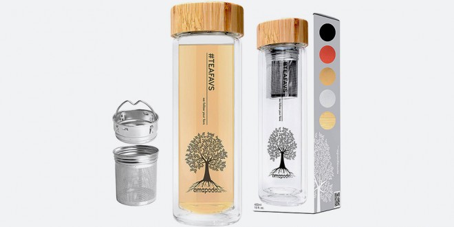 Steklenička za čaj Amapodo (400 ml)