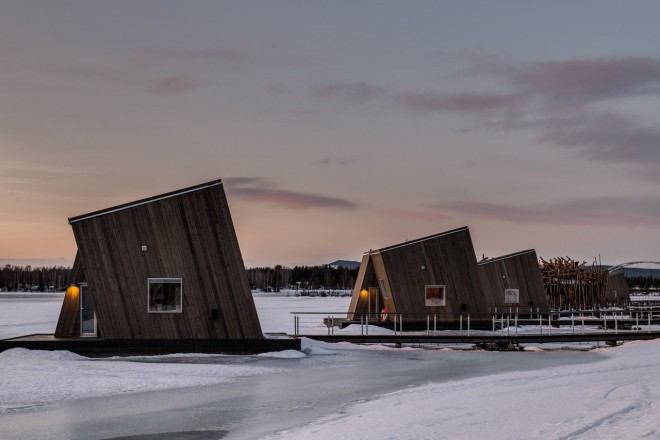 Kajuty hotelu Arctic Bath 
