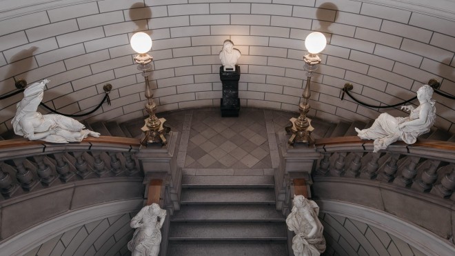 Påskdagen på Sloveniens nationalmuseum (Foto: FB National Museum of Slovenia)