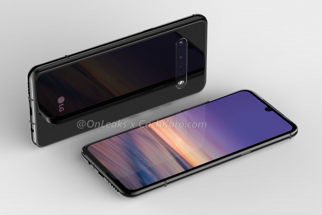 Det potensielle utseendet til LG G9 Thinq-smarttelefonen