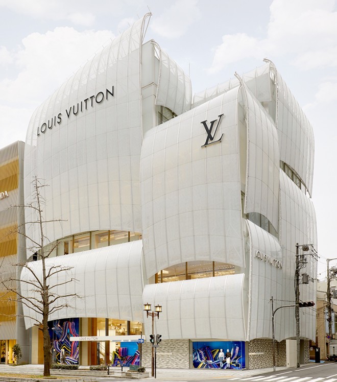 Louis Vuitton v Osaki na Japonskem