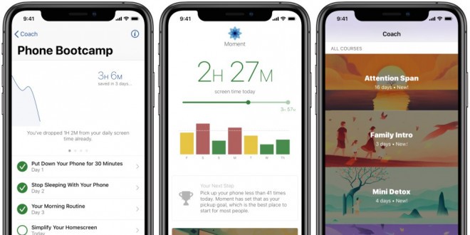 The Moment app