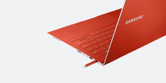 Das Samsung Galaxy Chromebook hat auch einen eingebauten Stift