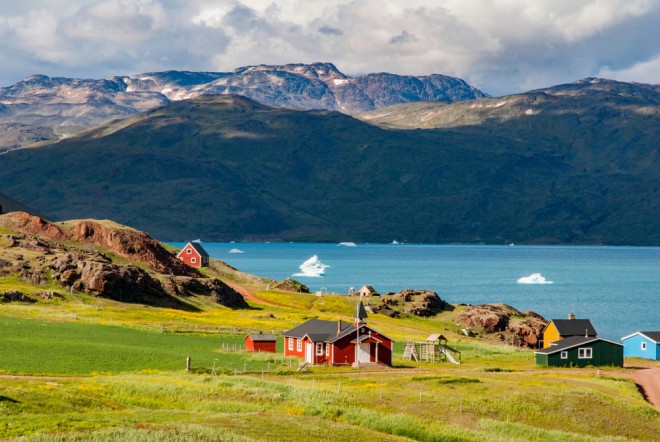 Narsarsuaq en Groenlandia 