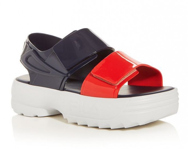 Ravne platforme ("flatforms") / Melissa x FILA