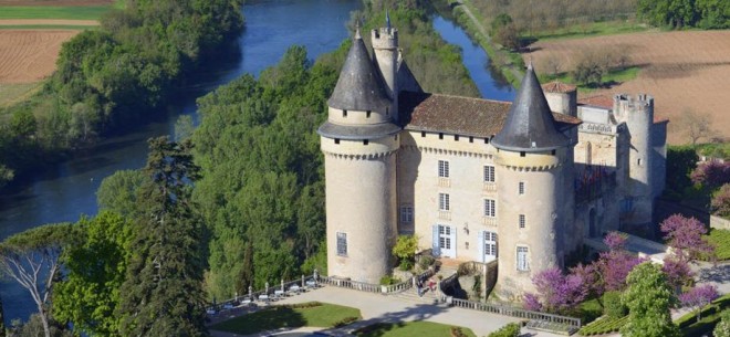 Chateau de Mercues je kouzelný zámek na jihu Francie. 