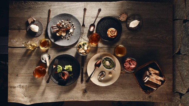 Restauranten Villa Planinka sværger til lokale delikatesser. 
