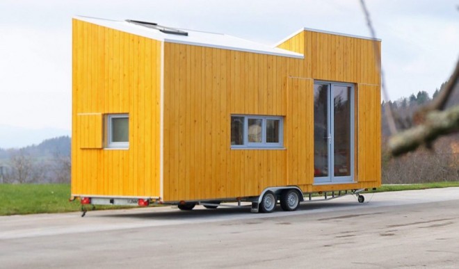 Slovenski proizvajalec mini hišk houzEKO ponuja 3 različne modele. 