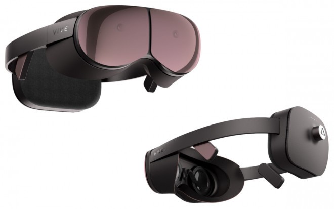 Gafas de realidad virtual independientes HTC Project Proton con módulo de procesador