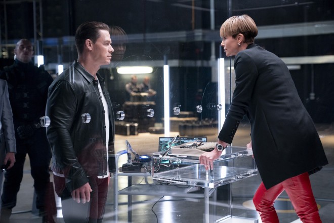 John Cena in Charlize Theron (Hitri in drzni 9, 2020)