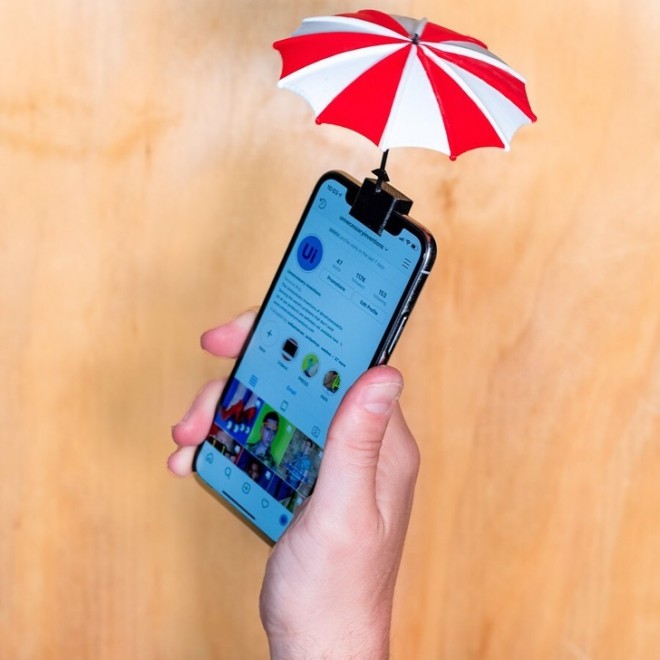 Telefon Regenschirm