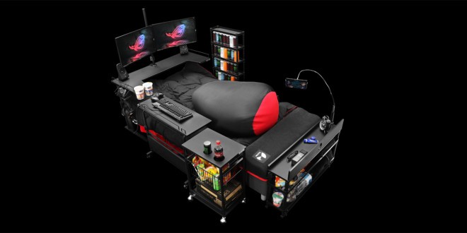 Gaming postelja Bauhutte
