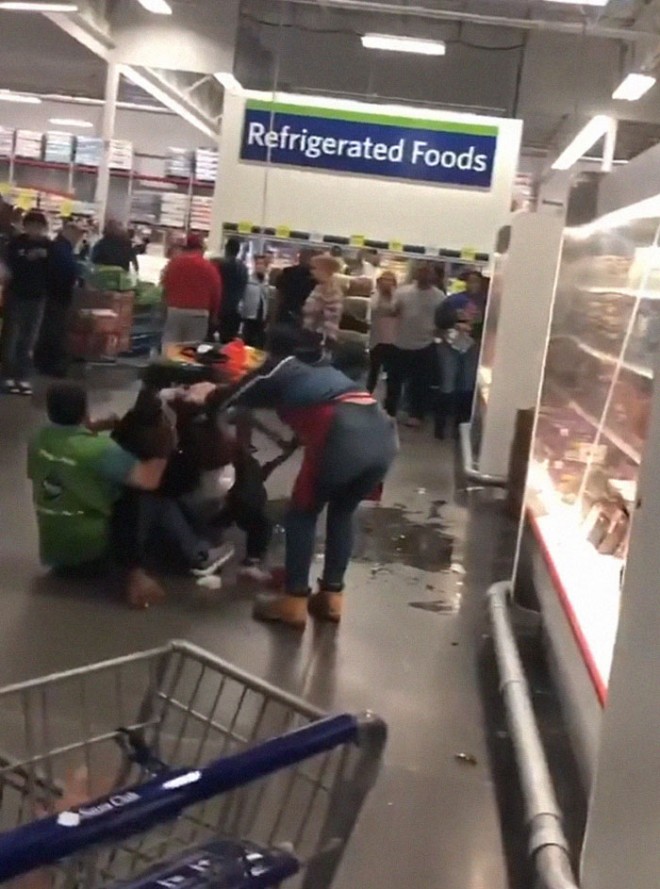 Panikkshopping i USA