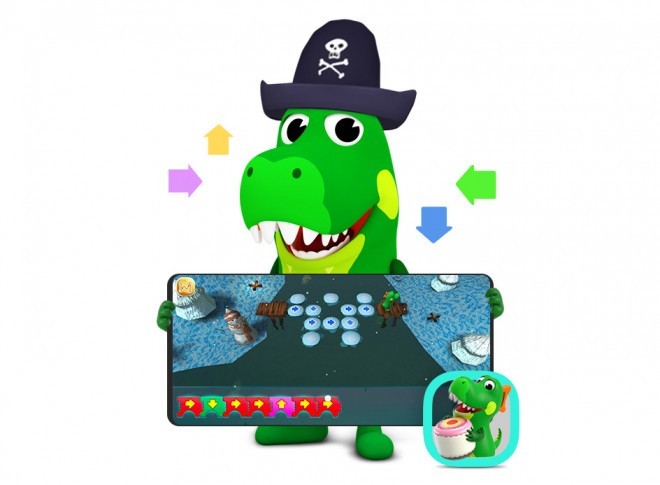 Play with Crocroo the crocodile.