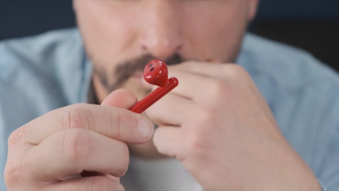 Das Design ist Apple Airpods bemerkenswert ähnlich