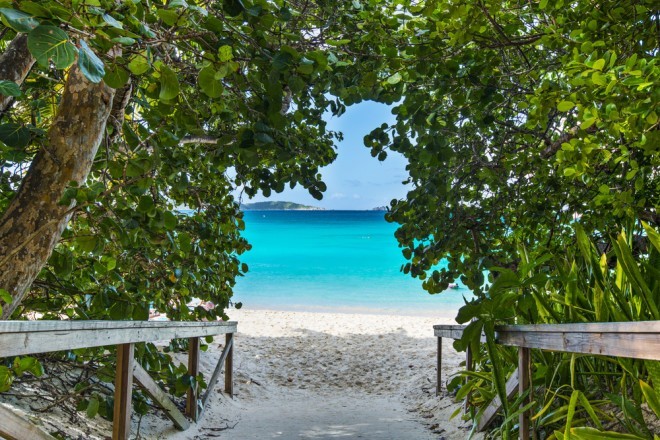 Trunk Bay, Saint John, Karibsko morje