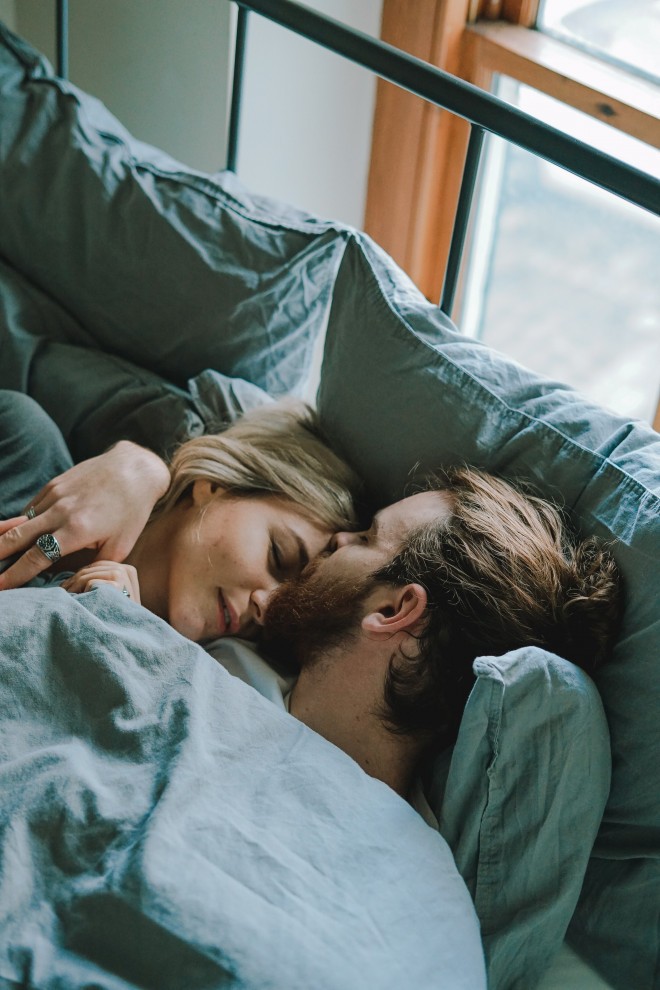 ¡Dormir al lado de la persona que amas es lo mejor del mundo!