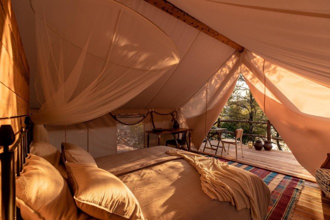 Plage Cachée - Glamping (Photo: Booking.com)