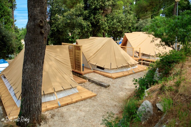 Glamping Bell Tents Rovinj (Photo: Booking.com)