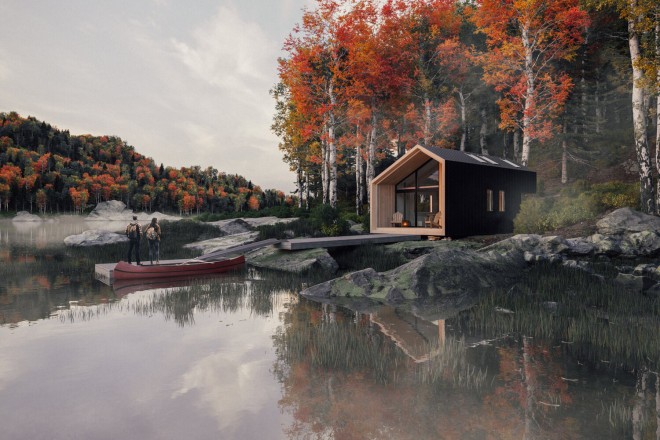 Black Country Hut Co., Great Lakes Cabin