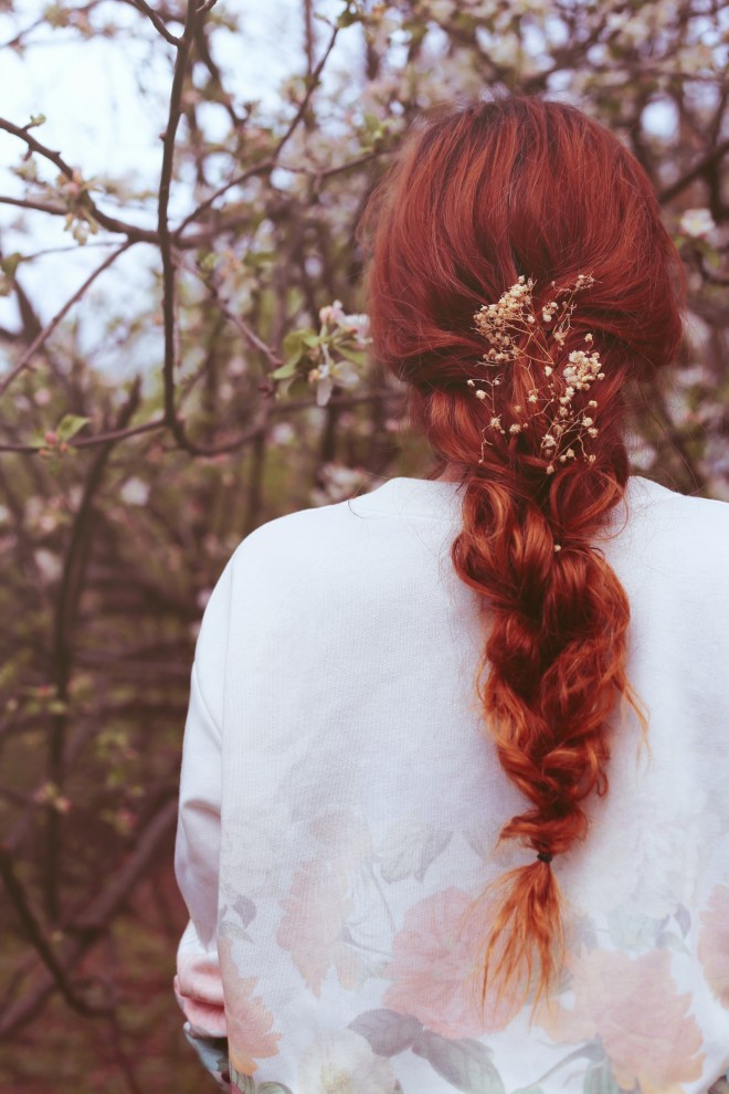 rood haar