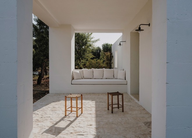 Villa minimalista Cardo (Foto: Masseria Moroseta)
