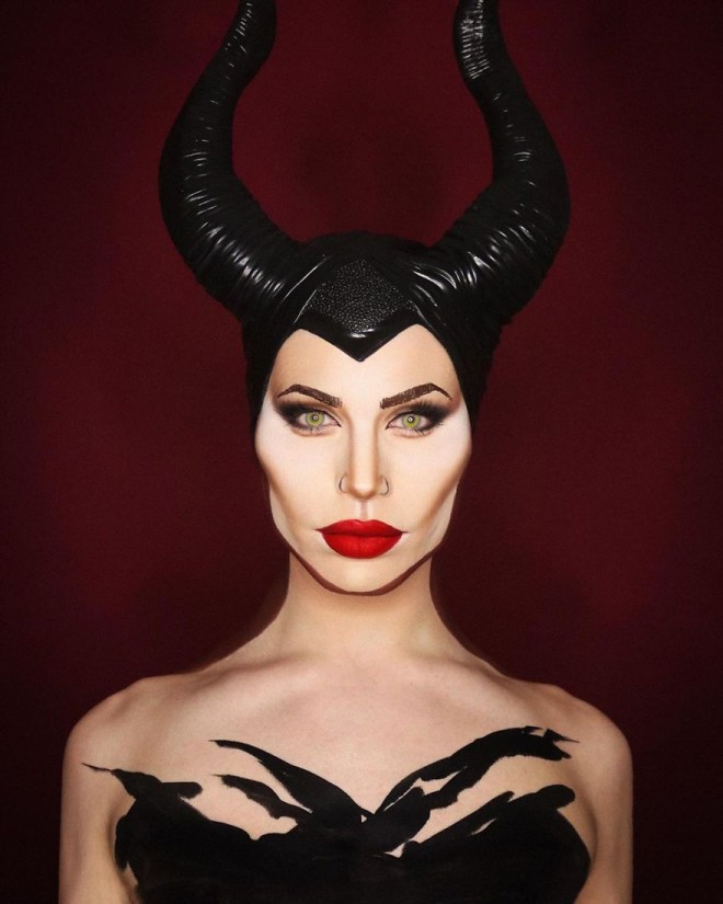 Alexis Stone kao Angelina Jolie u Zlohotnici (Foto: IG @thealexisstone)
