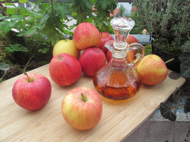 vinagre de sidra de manzana