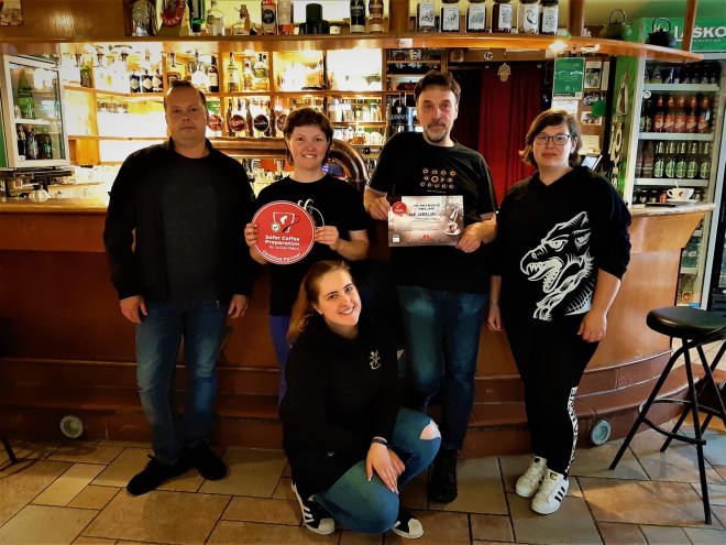 The certificate was also obtained in Bar Gabrijel in Cerkno.