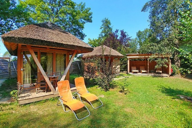 Casas celtas en Camp Podzemelj (Foto: propiedad del proveedor)