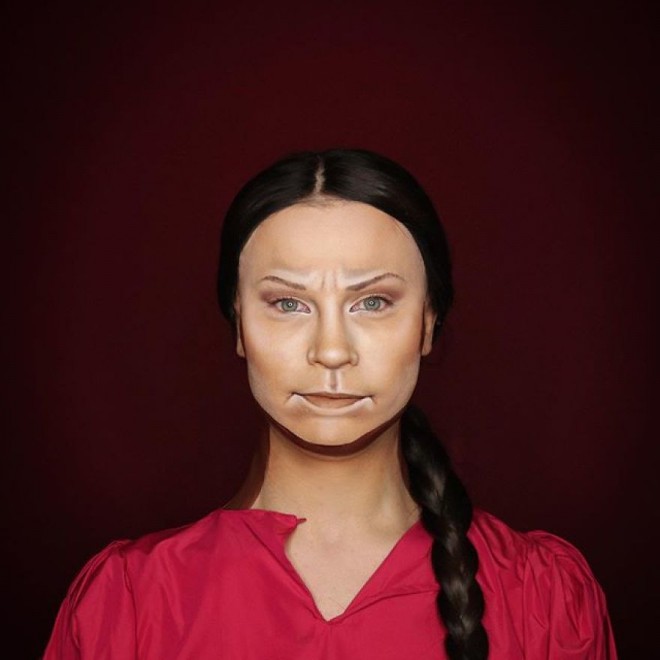 Alexis Stone kao Greta Thunberg (Foto: IG @thealexisstone)