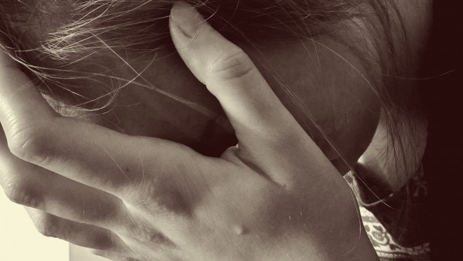 She doesn't know what hurts her more... 