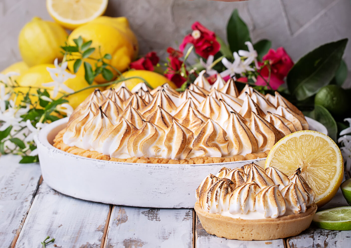 Limonina meringue pita