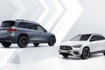 Mercedes-Benz razkriva prenovljena GLA in GLB