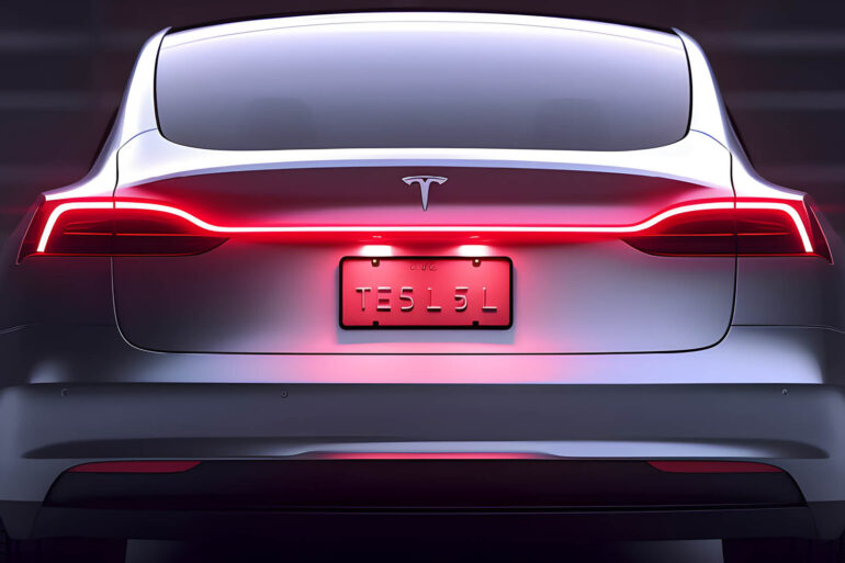 Facelift Tesla Model 3 2023