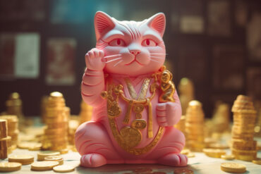 Maneki Neko je srečna mačka