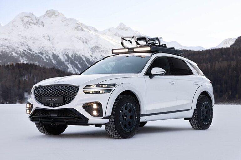 Genesis GV70 Snow