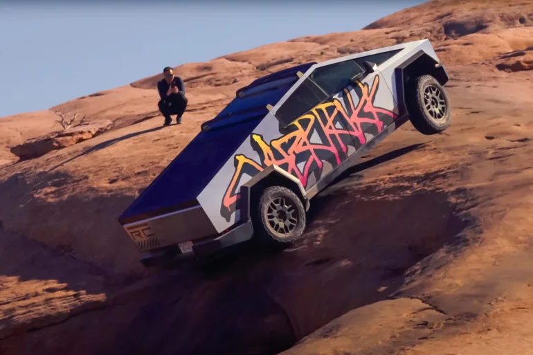Cybertruck Off-Road Mode